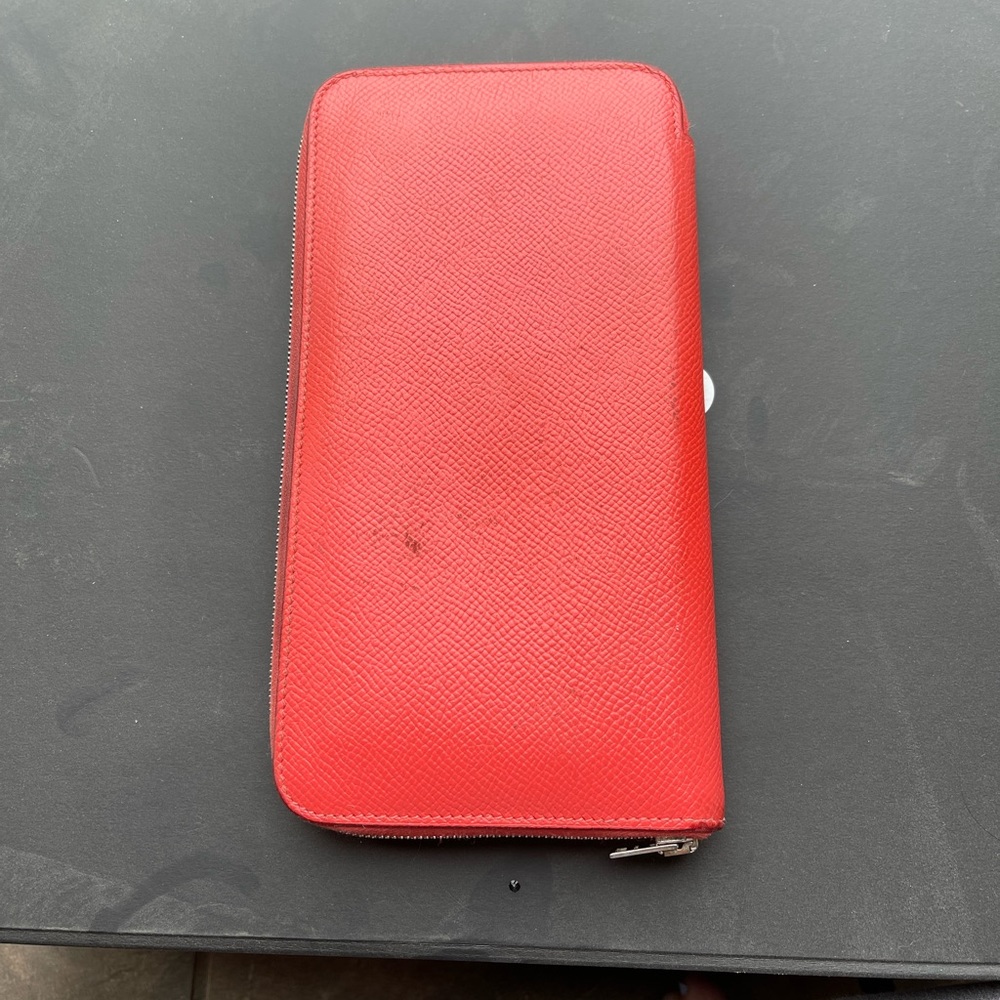 🌸🌸SOLD🌸🌸Hermes Zippy Wallet authentic